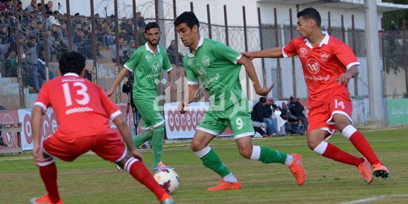 جانب من المباراة