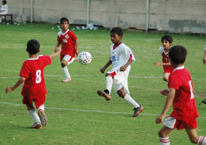 أحد تدريبات الناشئين