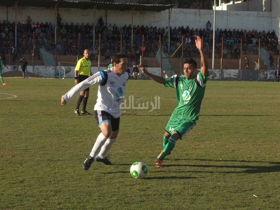 جانب من المباراة
