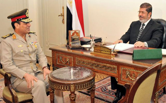 وزير الدفاع المصري عبد الفتاح السيسي
