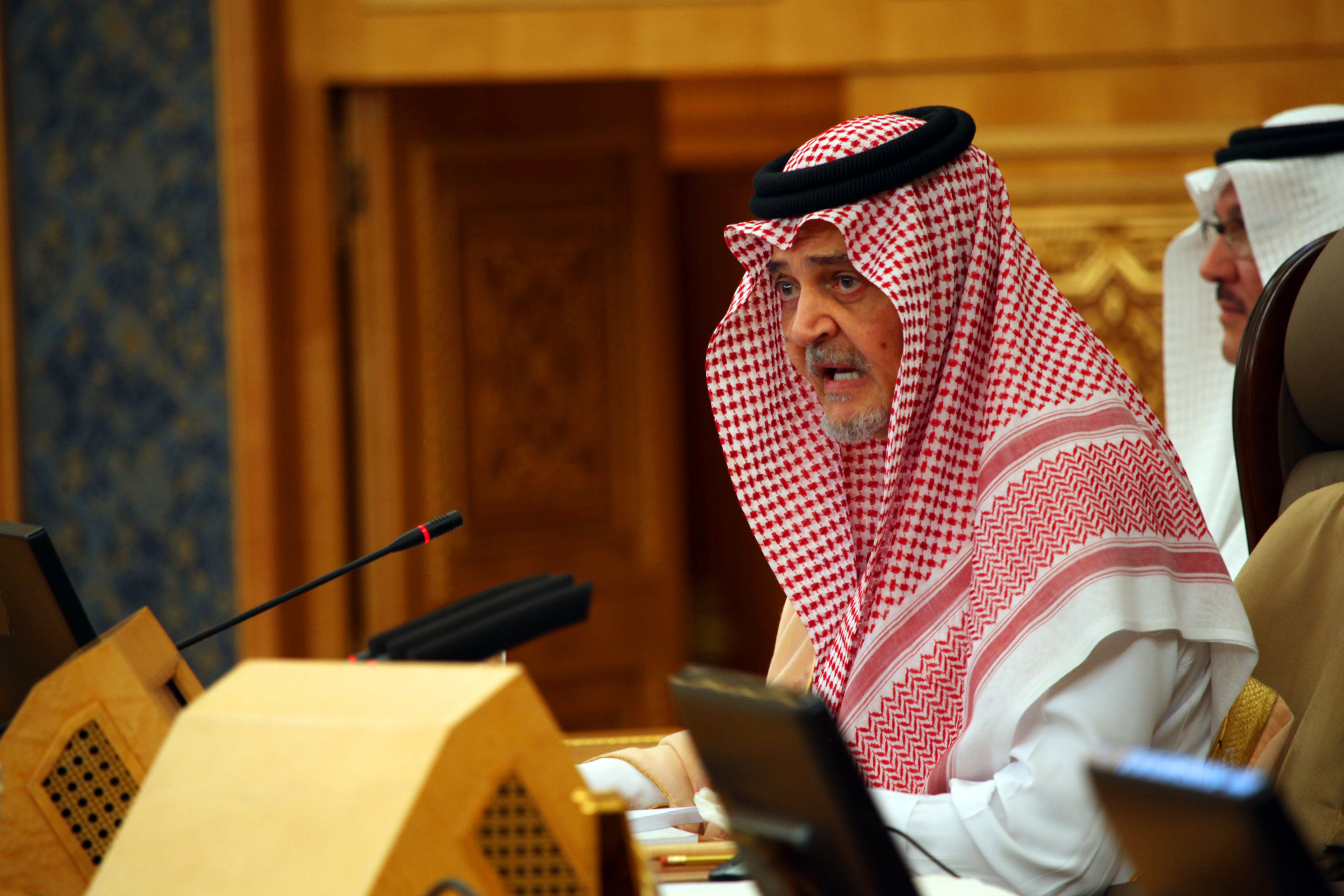 وزير الخارجية السعودي السابق الأمير سعود الفيصل