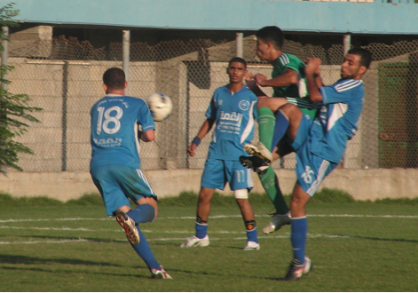 إحدى مباريات دوري غزة
