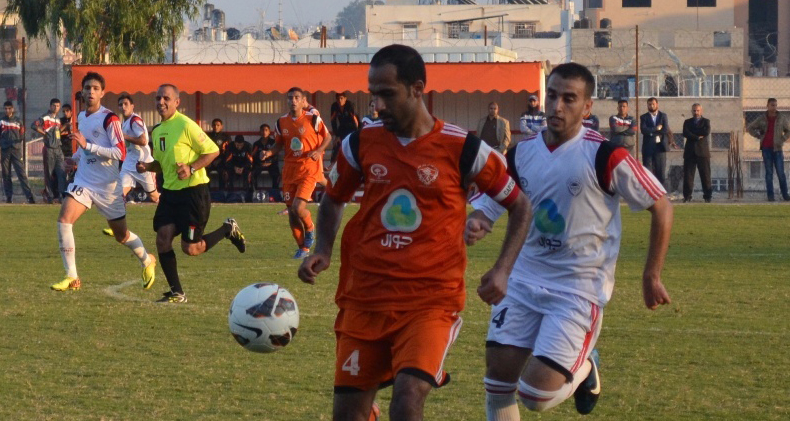 جانب من المباراة