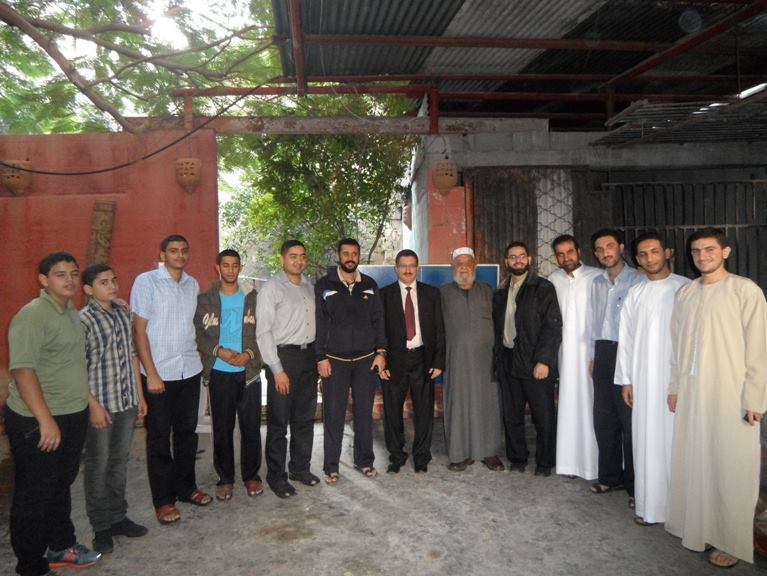 جانب من الزيارة