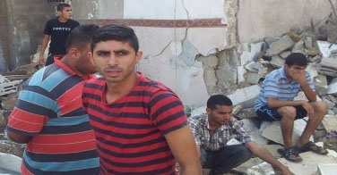 3 شهداء من أسرة اللاعب محمود النيرب 