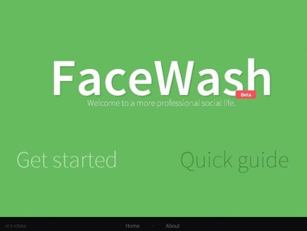 برنامج FaceWash
