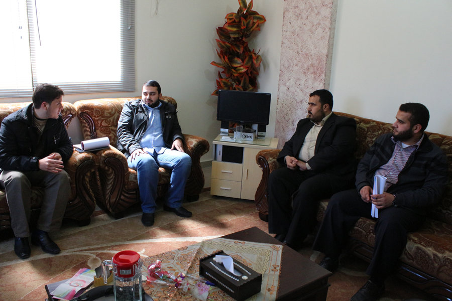 جانب من الزيارة