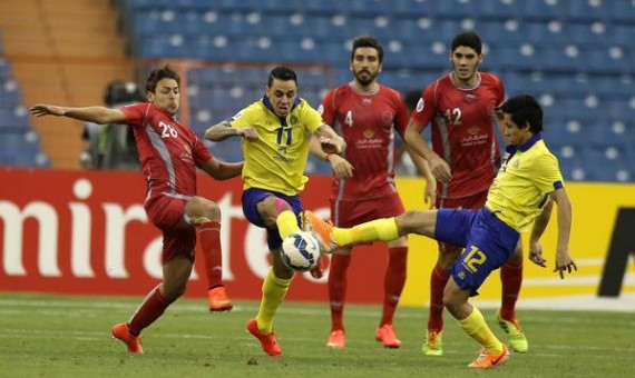 جانب من المباراة