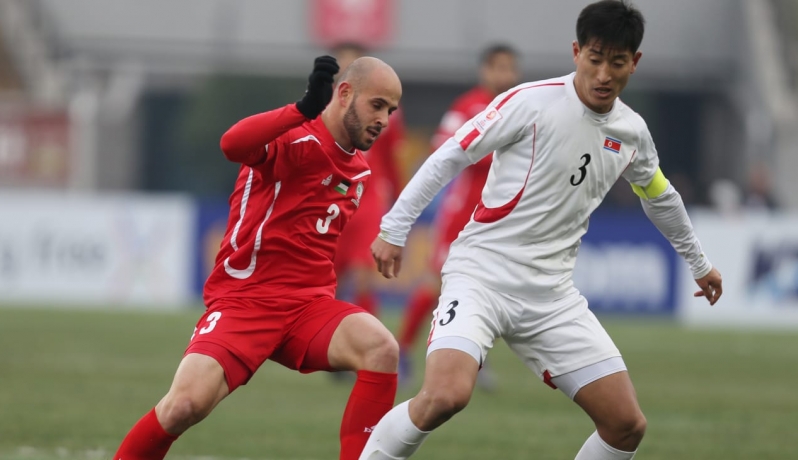 جانب من مباراة سابقة للأولمبي