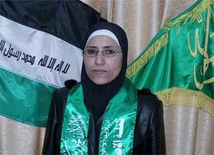 سميرة الحلايقة النائب في المجلس التشريعي الفلسطيني