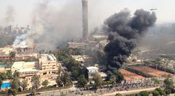 اندلاع حريق بمقر اتحاد الكرة المصري