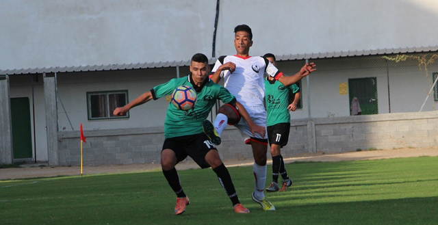 جانب من مباراة الزيتون وخدمات البريج