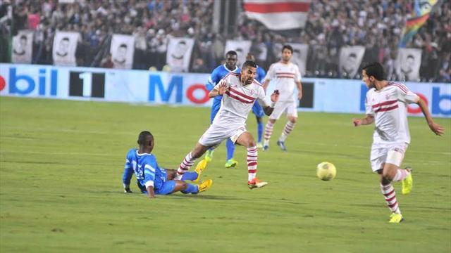 جانب من المباراة