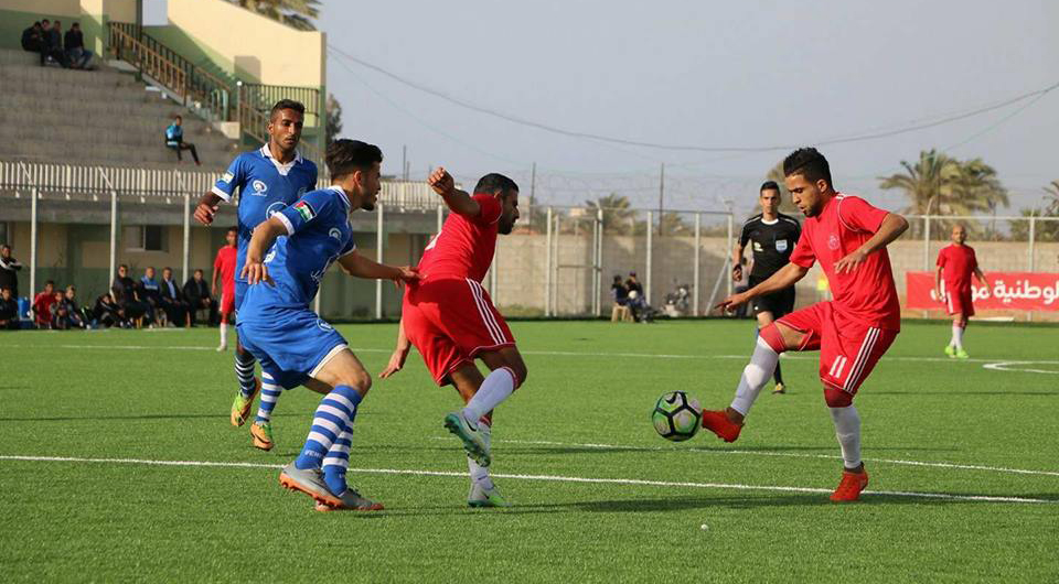 جانب من المباراة