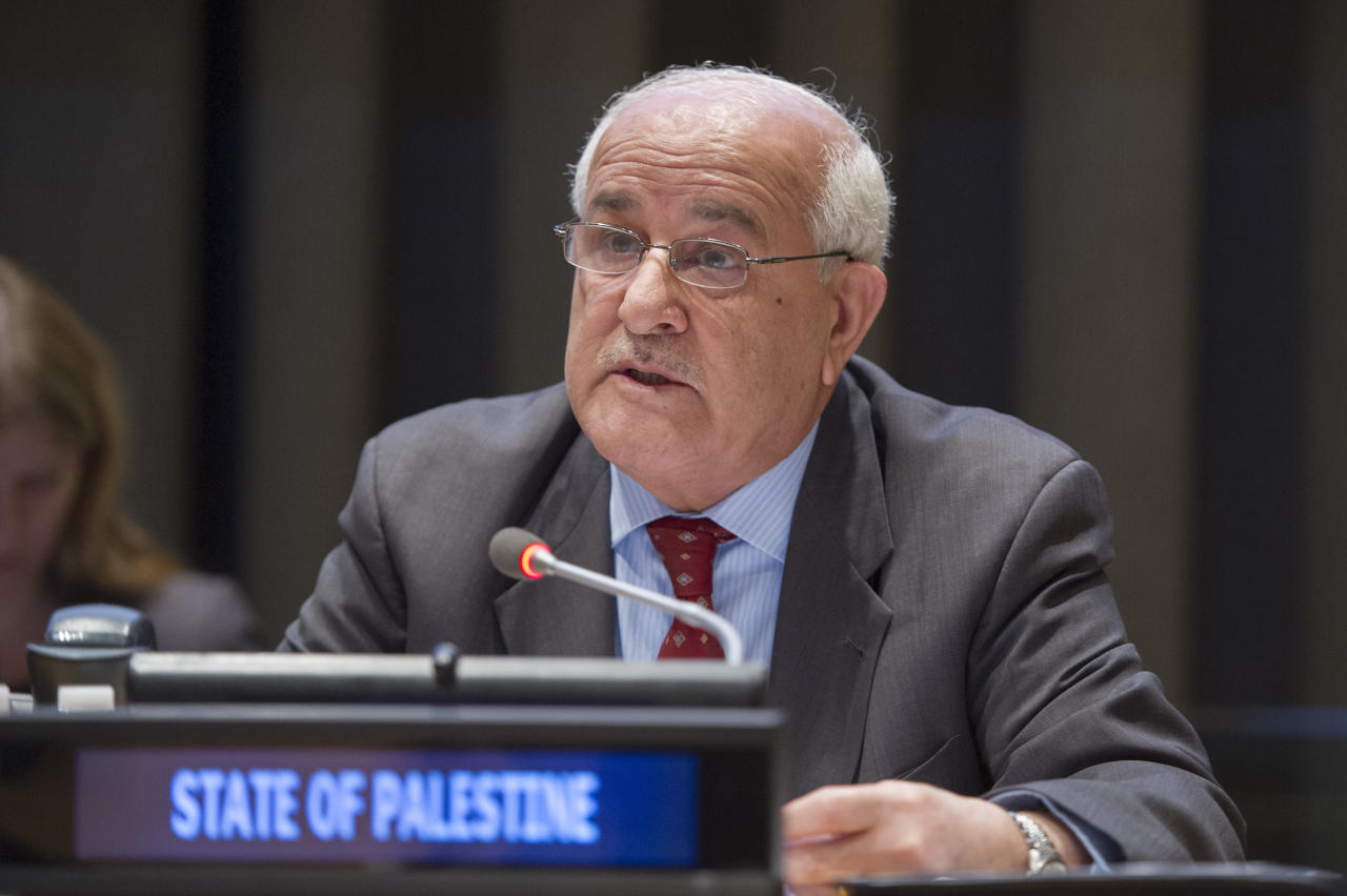 مندوب فلسطين في الامم المتحدة