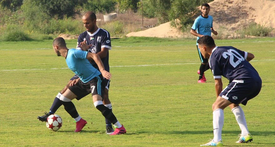 جانب من المباراة