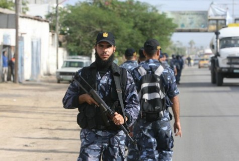 الشرطة الفلسطينية بغزة