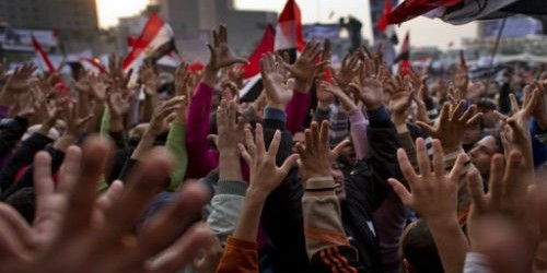 المظاهرات المصرية (ارشيف)