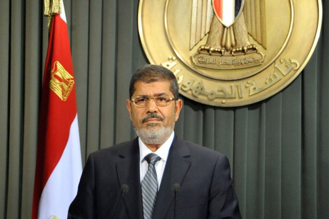 الرئيس المصري، محمد مرسي