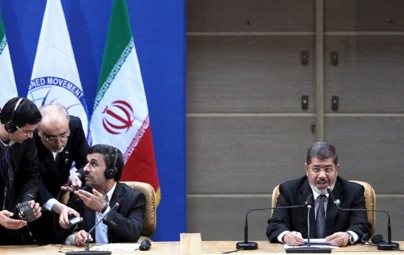 مرسي في قمة  عدم الانحياز 