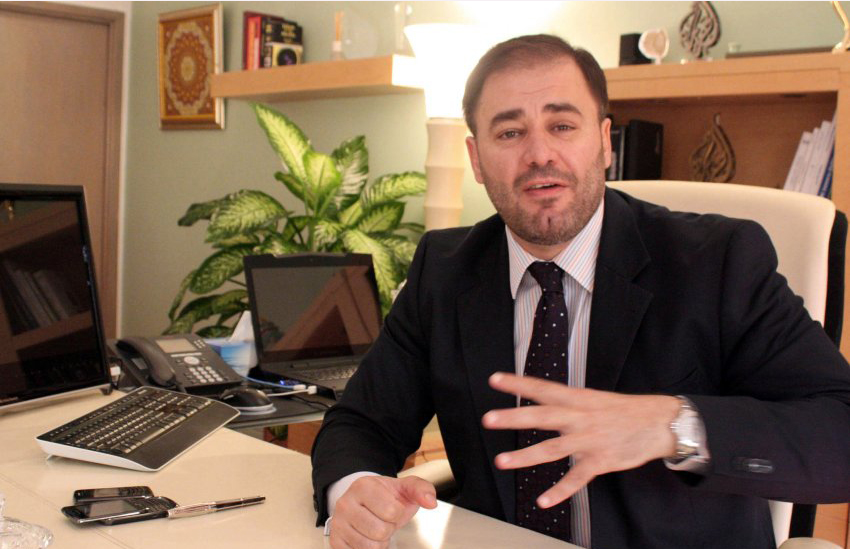 وضّاح خنفر المدير العام السابق للجزيرة (أرشيف)