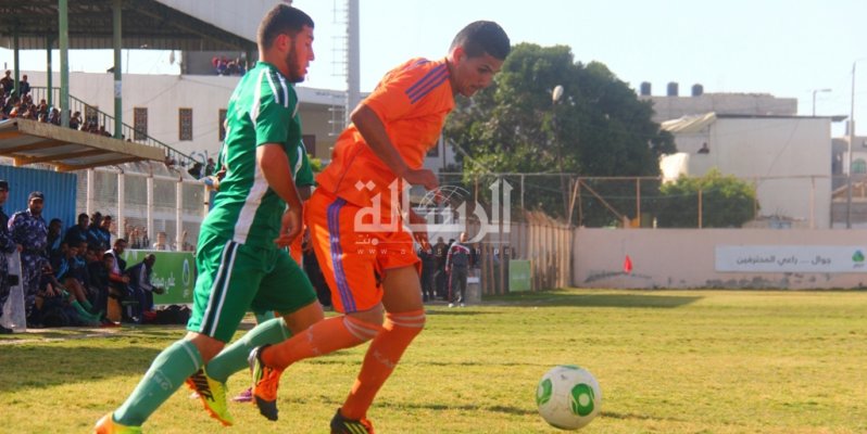 جانب من المباراة