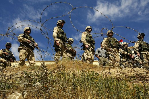 قوات الجيش المصري على الحدود (الأرشيف)