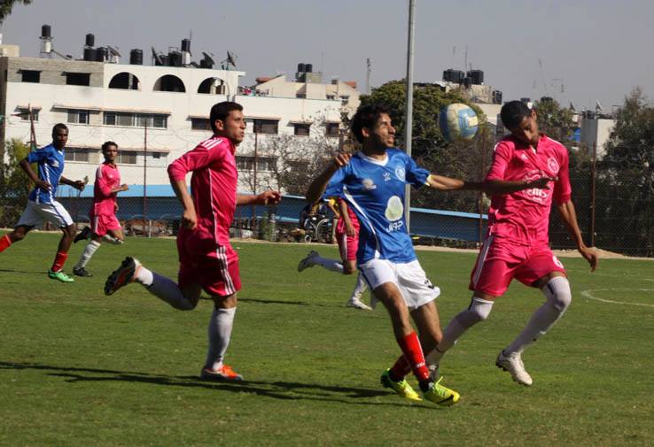 جانب من المباراة