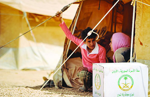 لاجئين سوريين بالاردن (الأرشيف)
