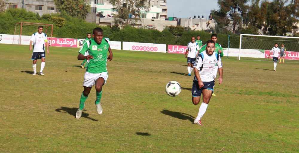 جانب من المباراة