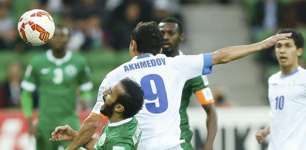 جانب من المباراة