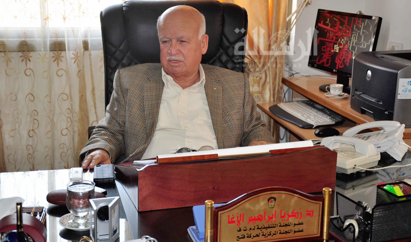 عضو اللجنة المركزية لحركة "فتح" زكريا الأغا