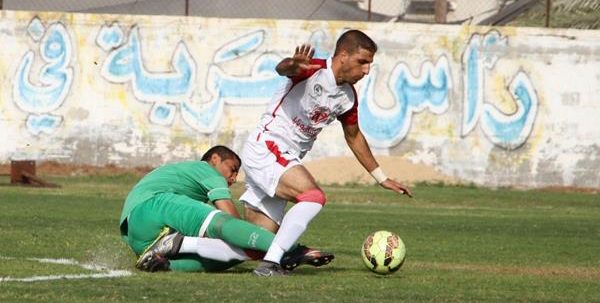 جانب من المباراة