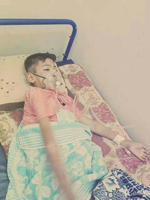 الطفل قبل استشهاده