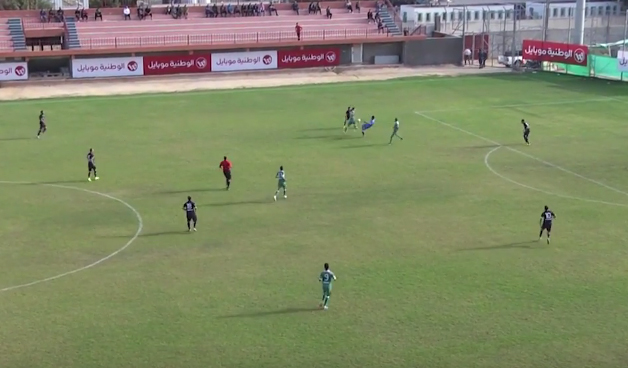 جانب من المباراة