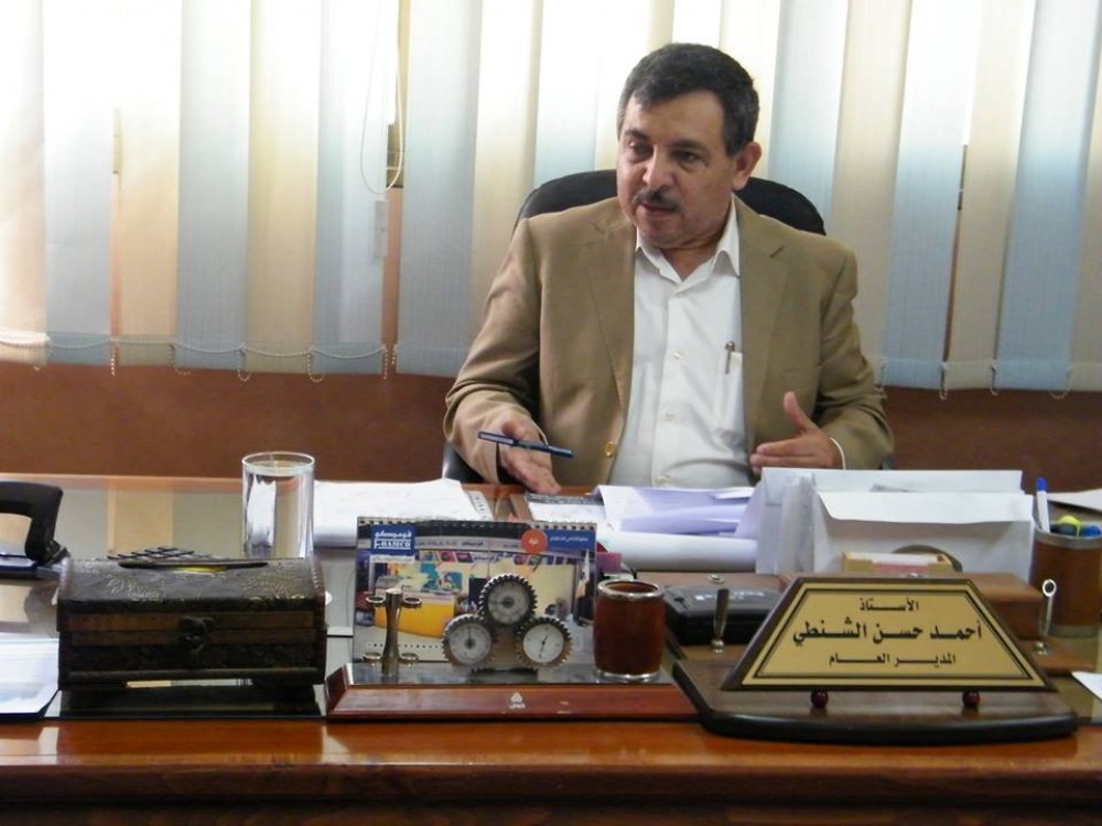أحمد الشنطي مدير عام الادارة العامة للبترول