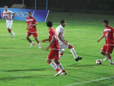 جانب من المباراة