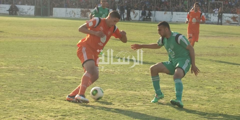 جانب من المباراة