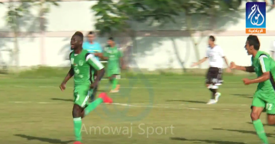 جانب من المباراة