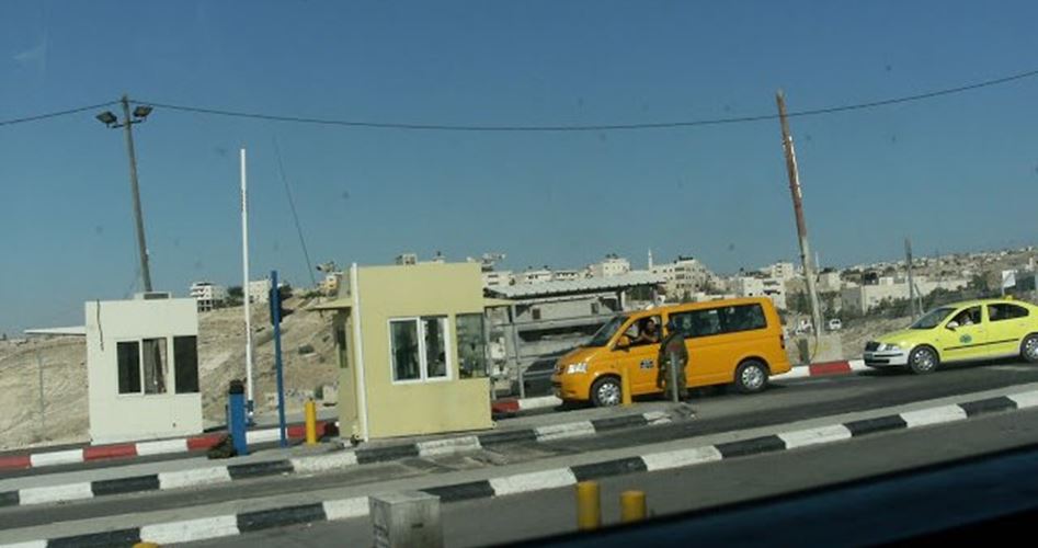 اغلاق حاجز "الكونتينر" شرق بيت لحم