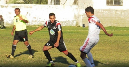 جانب من المباراة