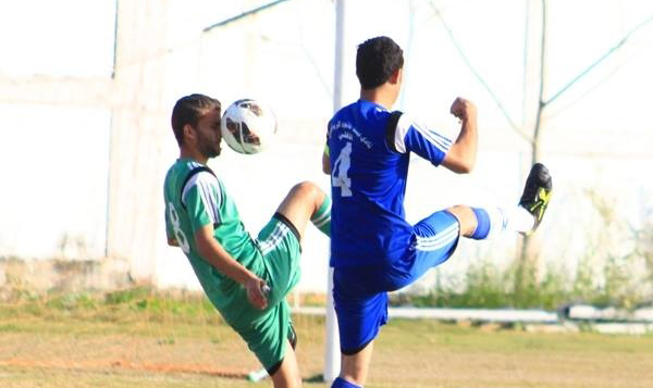 جانب من المباراة