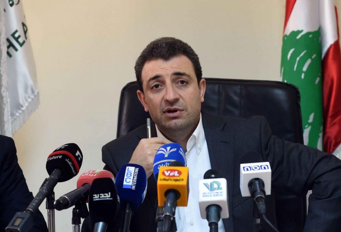 وزير الصحة اللبناني والقيادي في الحزب التقدمي الاشتراكي وائل أبو فاعور