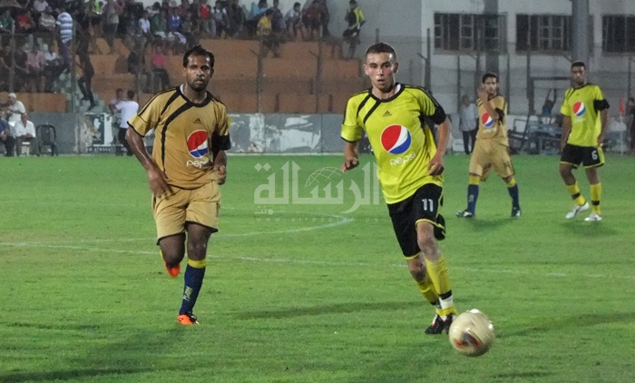 جانب من المباراة