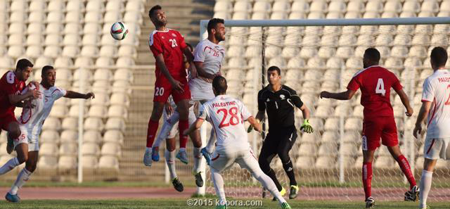 جانب من المباراة