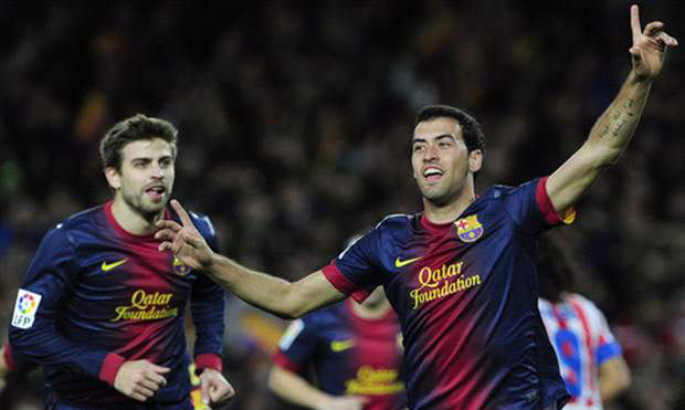 سيرجيو بوسكيتس يمينا