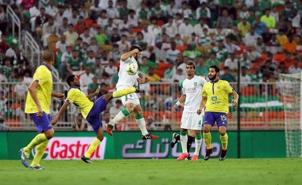 جانب من المباراة