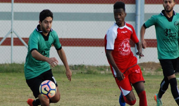 جانب من المباراة