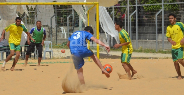 جانب من أحد مباريات البطولة