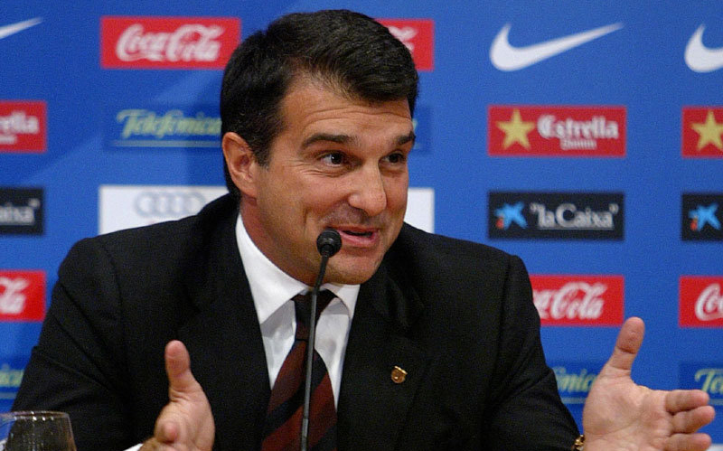 رئيس نادي برشلونة السابق خوان لابورتا